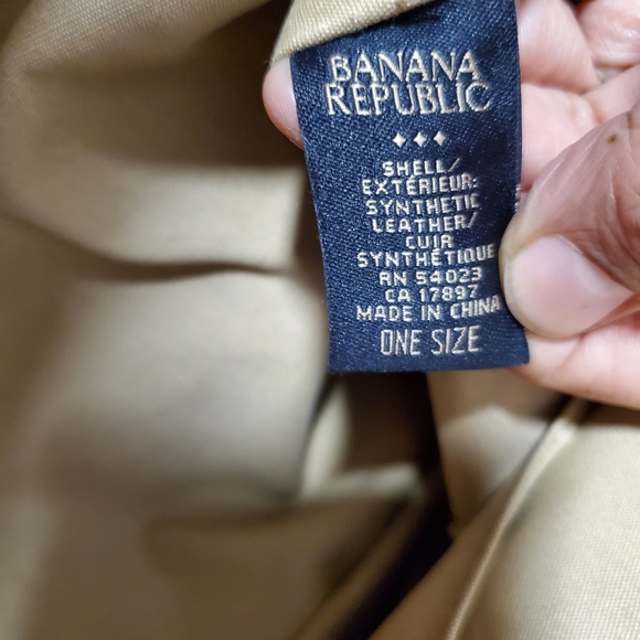 Banana Republic Red and Tan Tote Bag - Picture 11 of 14